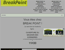Tablet Screenshot of break-point.fr